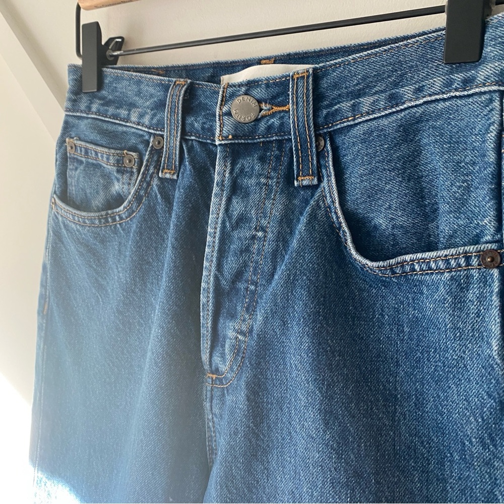 Denim Forum Farrah High Rise Wide Leg Jeans - 24 - Picture 6 of 15